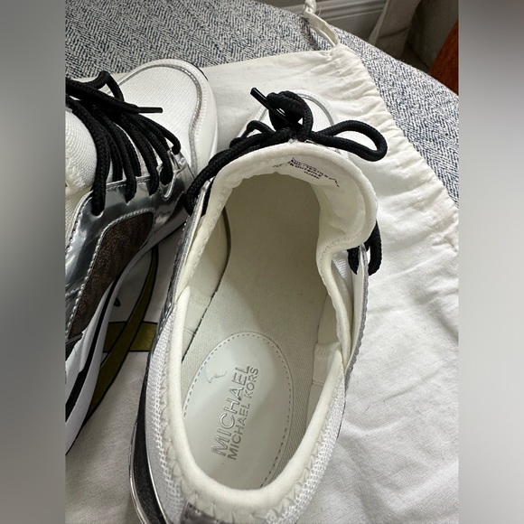 Tenis Michael Kors Lady Platform Rubber Outsole Size 10 - Picture 6 of 9